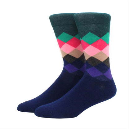 Diamond Pattern Socks