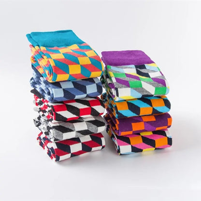 Diamond Pattern Socks