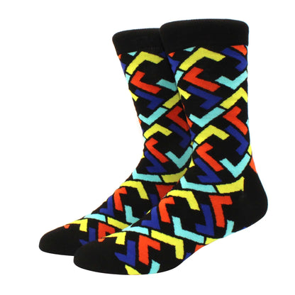 Diamond Pattern Socks