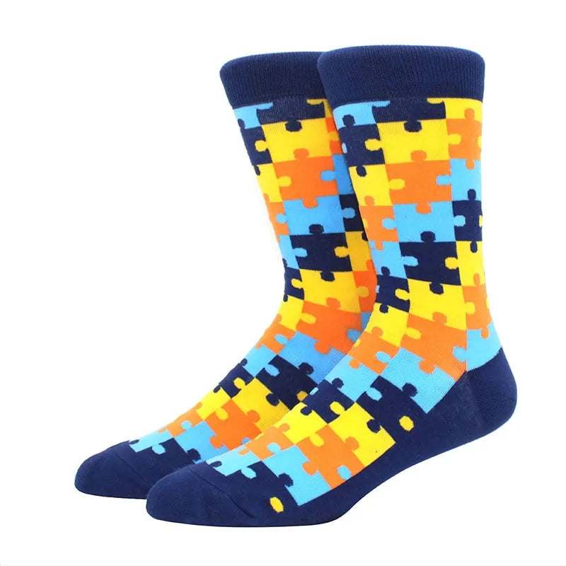 Diamond Pattern Socks