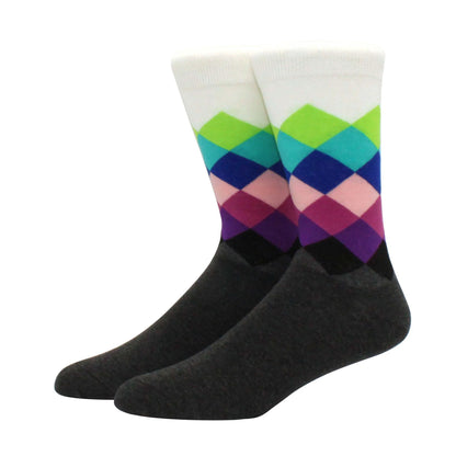 Diamond Pattern Socks