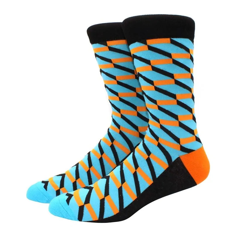 Diamond Pattern Socks