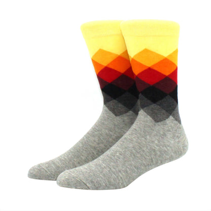 Diamond Pattern Socks