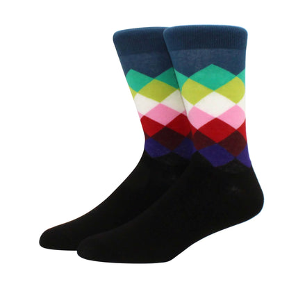 Diamond Pattern Socks