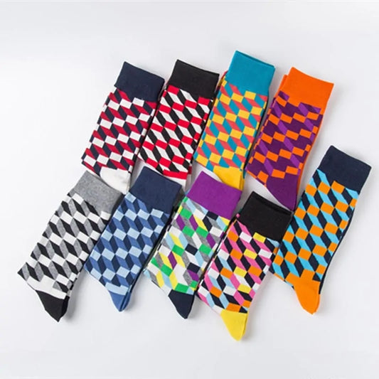 Diamond Pattern Socks