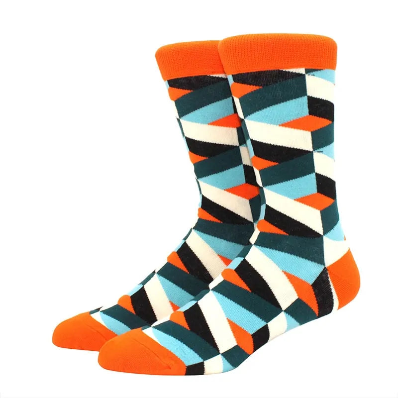 Diamond Pattern Socks