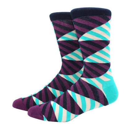 Diamond Pattern Socks