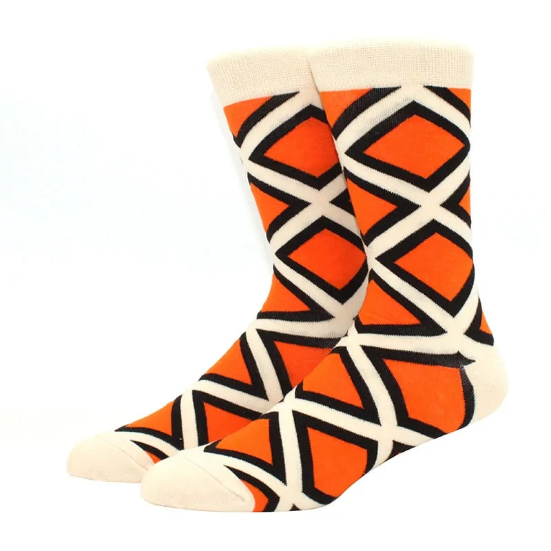 Diamond Pattern Socks