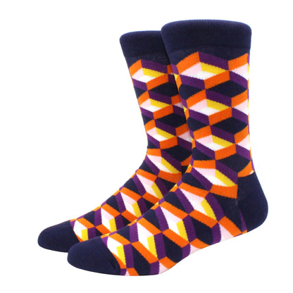 Diamond Pattern Socks