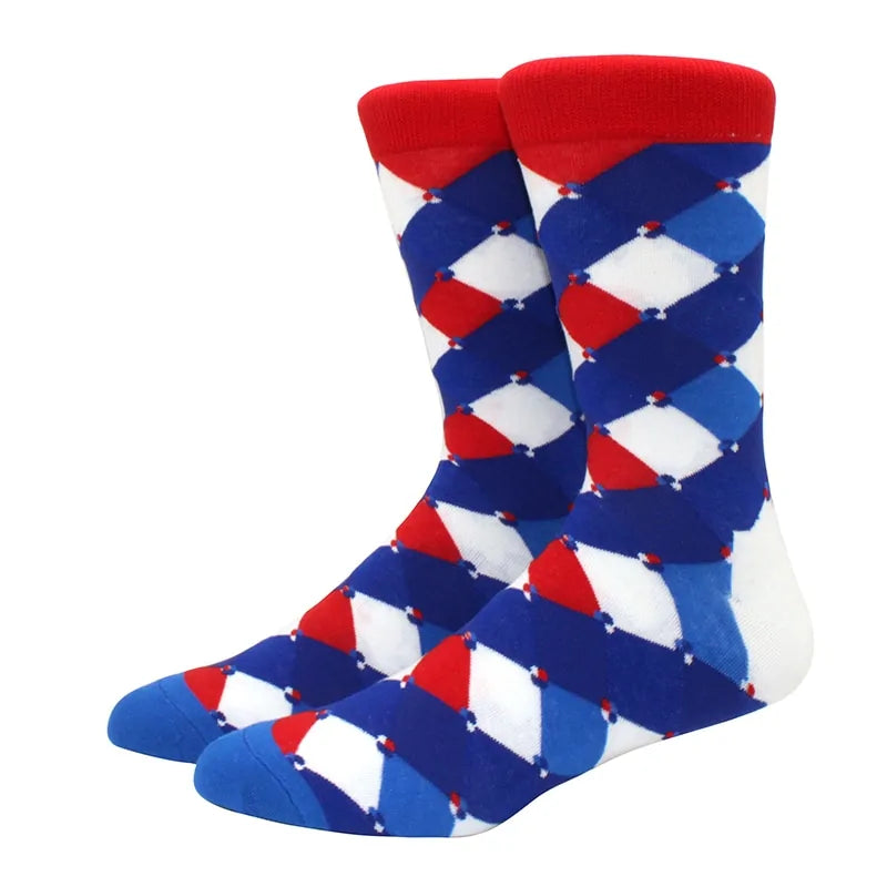 Diamond Pattern Socks