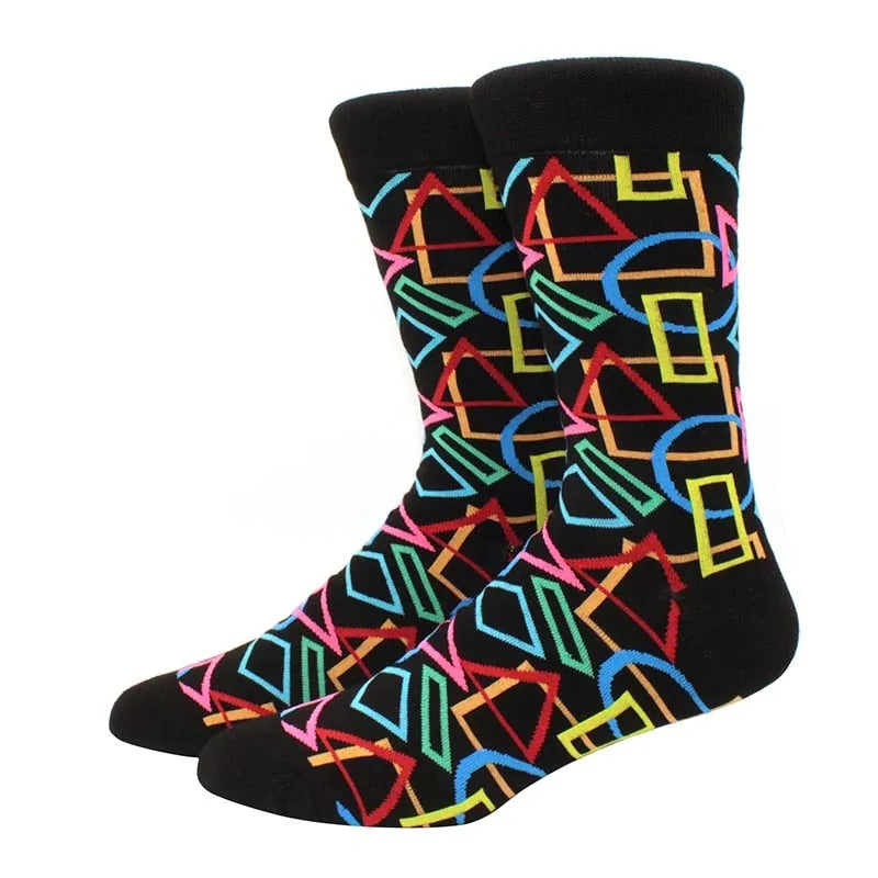 Diamond Pattern Socks